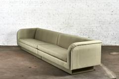 Post Modern Sofa w Plinth Base 1980 - 2984591