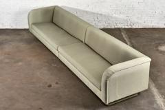 Post Modern Sofa w Plinth Base 1980 - 2984592