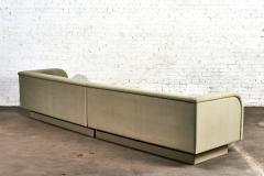 Post Modern Sofa w Plinth Base 1980 - 2984594