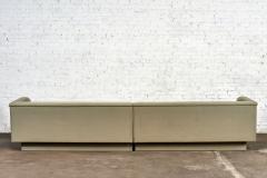 Post Modern Sofa w Plinth Base 1980 - 2984595
