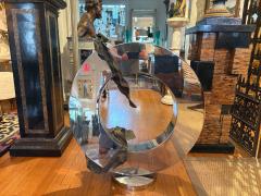 Post Modern Stainless Steel And Bronze Sculpture By Gary Slater - 4551836