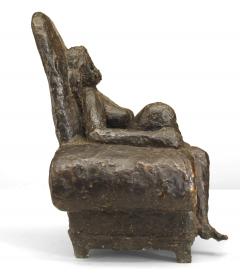 Post War Abstract Bronze Statue - 4649724