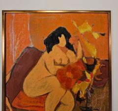 Post War Painting by Alfred Defossez circa 1956 - 4346144