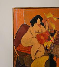 Post War Painting by Alfred Defossez circa 1956 - 4346146