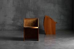 Postmodern Geometric Chairs Italy 1980s - 4306668