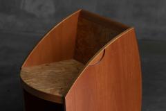 Postmodern Geometric Chairs Italy 1980s - 4306687
