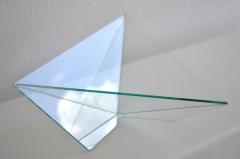 Postmodern Glass Geometric Form Bowl - 704390