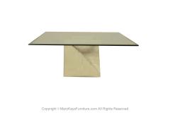 Postmodern Mactan Stone Glass Coffee Table - 3521828