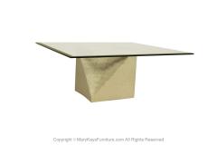 Postmodern Mactan Stone Glass Coffee Table - 3521832
