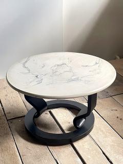 Postmodern Marmorino Coffee Table Sweden Circa 1980s - 4802896