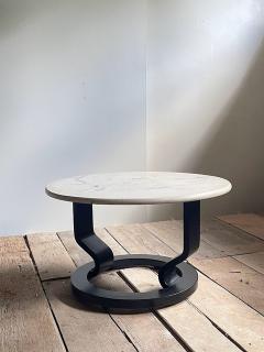 Postmodern Marmorino Coffee Table Sweden Circa 1980s - 4802897