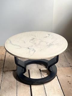 Postmodern Marmorino Coffee Table Sweden Circa 1980s - 4802900