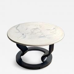 Postmodern Marmorino Coffee Table Sweden Circa 1980s - 4803021