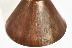 Postmodern Metal Hourglass Side End Table Pedestal 1980 - 3043943