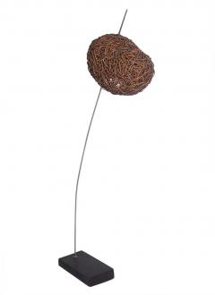 Postmodern Organic Rattan Floor Lamp by Udom Udomsrianan and Planet 2001 - 2468421