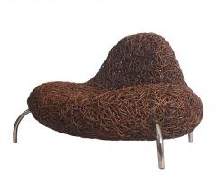 Postmodern Organic Rattan Lounge Chair by Udom Udomsrianan Planet 2001 - 1958542