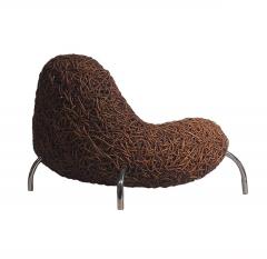 Postmodern Organic Rattan Lounge Chair by Udom Udomsrianan Planet 2001 - 1958552