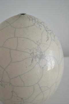 Postmodern Ovoid Form Ceramic Vase - 1544672