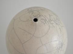 Postmodern Ovoid Form Ceramic Vase - 1544673