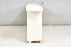 Postmodern Plaster Headboard w Nightstands 1970 - 2751629