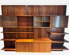 Poul Cadovius Large four part bookcase by Poul Cadovius Editions CADO Denmark circa 1960 - 4417502