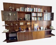 Poul Cadovius Large four part bookcase by Poul Cadovius Editions CADO Denmark circa 1960 - 4417503