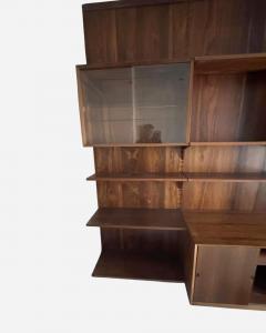 Poul Cadovius Large four part bookcase by Poul Cadovius Editions CADO Denmark circa 1960 - 4417505