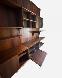 Poul Cadovius Large four part bookcase by Poul Cadovius Editions CADO Denmark circa 1960 - 4417506