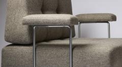 Poul Cadovius Pair of easy chairs and foot stools by Poul Cadovius 1960 s - 4047210