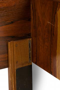 Poul Cadovius Poul Cadovius Danish Rosewood Headboard with Auxiliary Matching Side Tables - 4274323