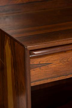 Poul Cadovius Poul Cadovius Danish Rosewood Headboard with Auxiliary Matching Side Tables - 4274324
