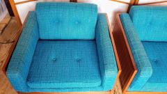 Poul Cadovius Poul Cadovius Lounge Chairs Basket Weave Pair 1962 - 2067560