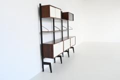 Poul Cadovius Poul Cadovius free standing wall unit in rosewood Royal System Denmark 1960 - 3917723