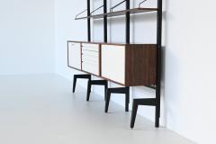 Poul Cadovius Poul Cadovius free standing wall unit in rosewood Royal System Denmark 1960 - 3917725