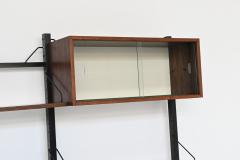 Poul Cadovius Poul Cadovius free standing wall unit in rosewood Royal System Denmark 1960 - 3917729