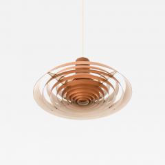 Poul Henningsen Ceiling Lamp Langelinie in Copper and Lacquer by Poul Henningsen 1950s - 4508650
