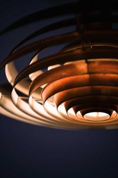 Poul Henningsen Langelinie Ceiling Lamp in Copper by Poul Henningsen 1950s - 4663838