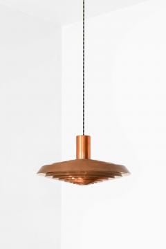Poul Henningsen Langelinie Ceiling Lamp in Copper by Poul Henningsen 1950s - 4681013