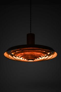Poul Henningsen Langelinie Ceiling Lamp in Copper by Poul Henningsen 1950s - 4663847