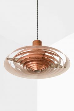 Poul Henningsen Langelinie Ceiling Lamp in Copper by Poul Henningsen 1950s - 4681014