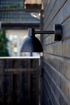 Poul Henningsen Louis Poulsen Todbold Outdoor Wall Light in Black - 1496744