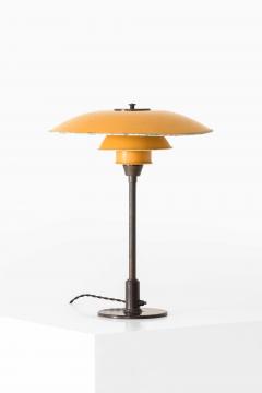 Poul Henningsen PH 3 6 2 Table Lamp in Aluminum Brass and Lacquer by Poul Henningsen 1940s - 4680965