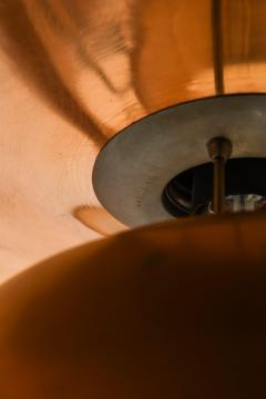 Poul Henningsen PH 5 5 Ceiling Lamp in Copper and Nickel by Poul Henningsen 1940s - 4399717