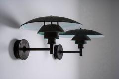 Poul Henningsen Pair of wall lamps PH 4 5 by Poul Henningsen for Louis Poulsen Denmark - 4554840