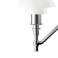 Poul Henningsen Poul Henningsen PH 3 2 Opaline Glass and Chrome Wall Lamp for Louis Poulsen - 2551936