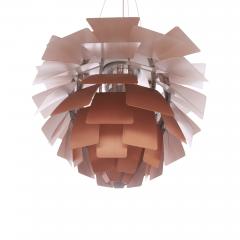Poul Henningsen Poul Henningsen PH Artichoke Lamp For Louis Poulsen Brushed Copper 60 1980s - 4624980