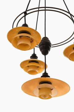 Poul Henningsen Ringkrone Ceiling Lamp by Poul Henningsen 1930s - 4443648