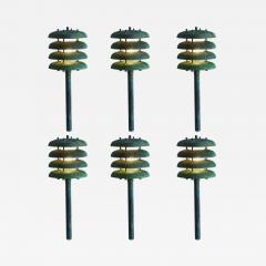 Poul Henningsen Two Enlighten Gibson Verdigris Patinated Outdoor Bollard Light - 3455910