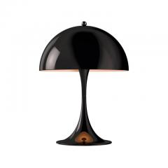 Poul Henningsen Verner Panton Panthella Mini Table Lamp in Chrome for Louis Poulsen - 537125