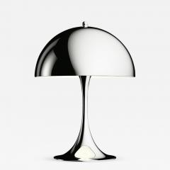 Poul Henningsen Verner Panton Panthella Mini Table Lamp in Chrome for Louis Poulsen - 538520